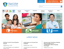 Tablet Screenshot of ocpinfo.com