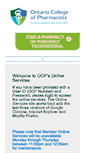 Mobile Screenshot of members.ocpinfo.com